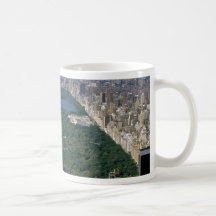 Central Park from the south, New York City, USA Mug
