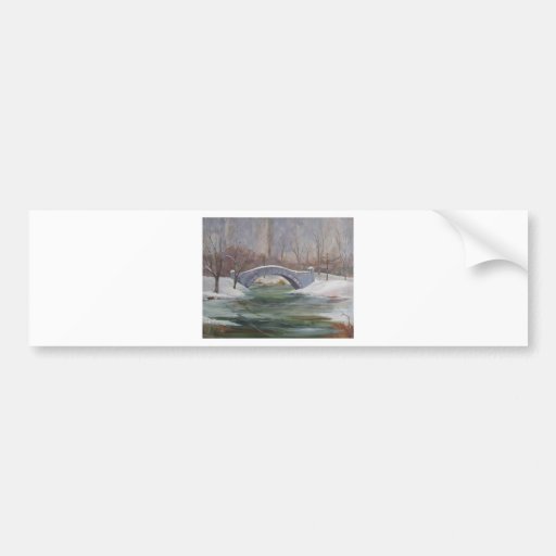 Central Park  NYC Bumper Sticker