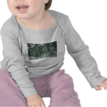 Central Park Snowy Path T-shirts