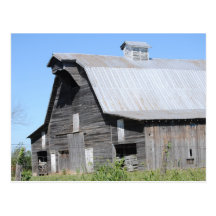 Century Old Barn Postcard