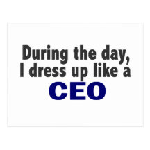 CEO During The Day Postcards