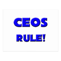 Ceos Rule! Postcard