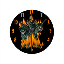 Cerberus In Hell Wallclock