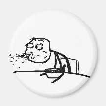 Cereal Guy II Refrigerator Magnets
