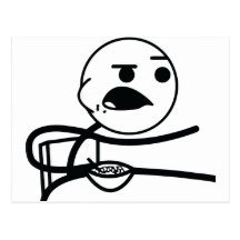 Cereal Guy Post Card