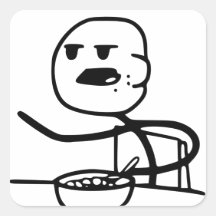 Cereal Guy Sticker