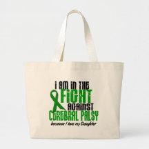 Cerebral Palsy In The Fight For My Daughter 1 Tote Bags