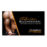 Certified Personal Trainer Business Card