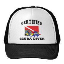 Certified SCUBA Diver Trucker Hats