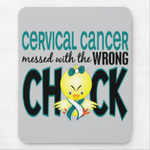 Cervical Cancer Messed With The Wrong Chick Mouse Mats