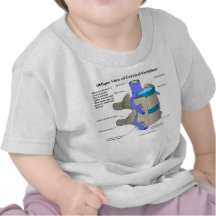Cervical Vertebra of the Human Spinal Column T-shirts