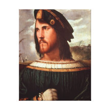 Cesare Borgia  Duke of Valencia Gallery Wrapped Canvas