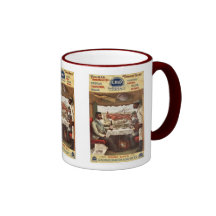 CH&D Pullman dining car 1894 Coffee Mugs