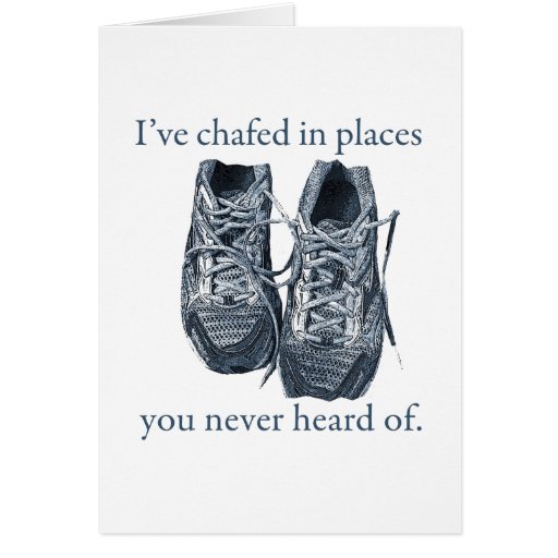 Chafe Greeting Card