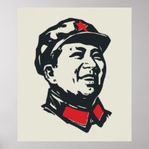Chairman Mao Portrait Print