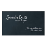 "Chalk Board" Customisable Business Card!