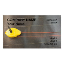 chalk line on roofing felt business cards