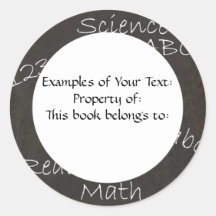 Chalkboard Sticker