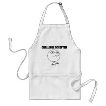 Challenge Accepted Aprons
