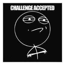 Challenge Accepted Invitation