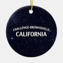 Challenge-Brownsville California Christmas Tree Ornaments