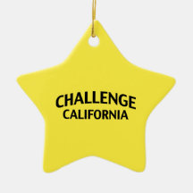Challenge California Ornaments