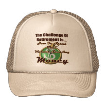 Challenge Of Retirement Gifts and T-shirts Hat