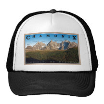 Chamonix - Aiguille de Chamonix Trucker Hats