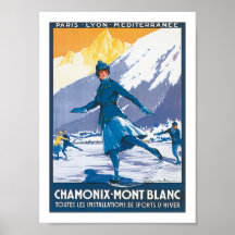 Chamonix-Mont Blanc Print