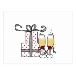 Champagne and Gifts Cards Post Card