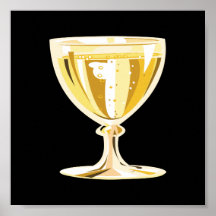 Champagne by SRF Print