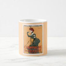 Champagne De Rochegre Vintage Drink Ad Art Coffee Mugs