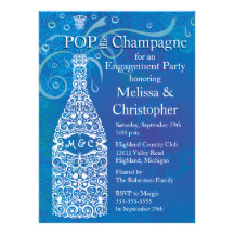Champagne Invitation