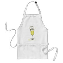 Champagne...not just for breakfast anymore aprons