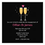 Champagne Toast Engagement Party Invitation
