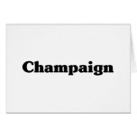 Champaign Classic t shirts Greeting Cards