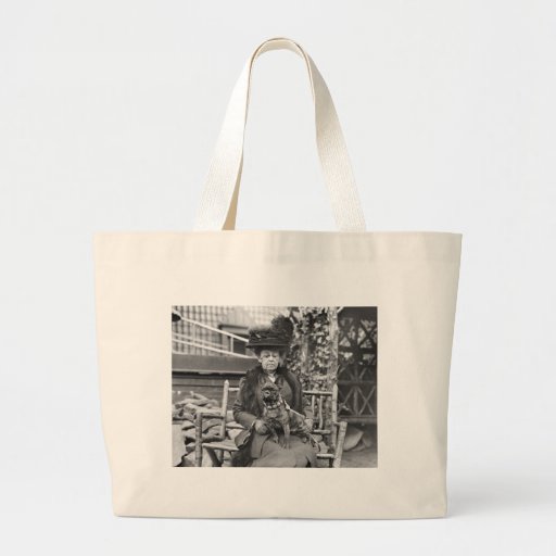 Champion French Bulldog, 1920s Tote Bags