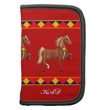 Champion Saddlebred Custom Rickshaw Folio Folio Planners