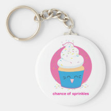Chance of Sprinkles Key Chain