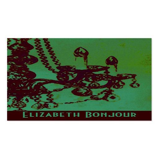 Chandelier Glamour ~ Business Card