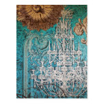 Chandelier Romance ~ Postcard