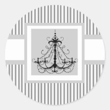 Chandelier Wedding Sticker