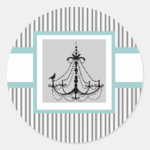 Chandelier Wedding Sticker