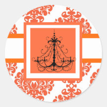 Chandelier Wedding Sticker