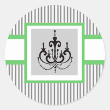 Chandelier Wedding Sticker
