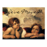 Change of Address, Angels by Raphael Sanzio Postcards