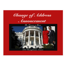 Change of Address Annoucement Postcards