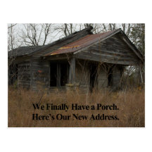 Change of Address Card: New Porch Post Cards
