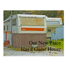 Change of Address - Guest House Post Card