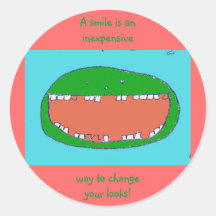Change your Looks Round Stickers